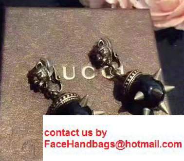 Gucci Feline Earrings With Stud 2017 - Click Image to Close