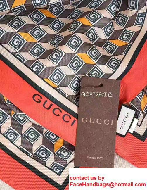 Gucci Silk Scarf 33 2017