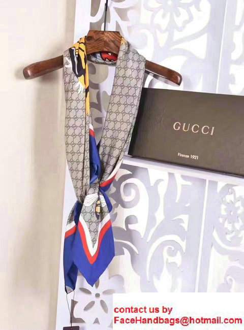 Gucci Silk Scarf 50 2017