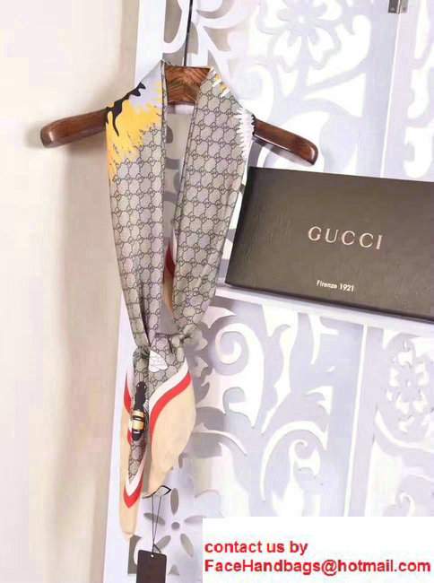 Gucci Silk Scarf 51 2017 - Click Image to Close