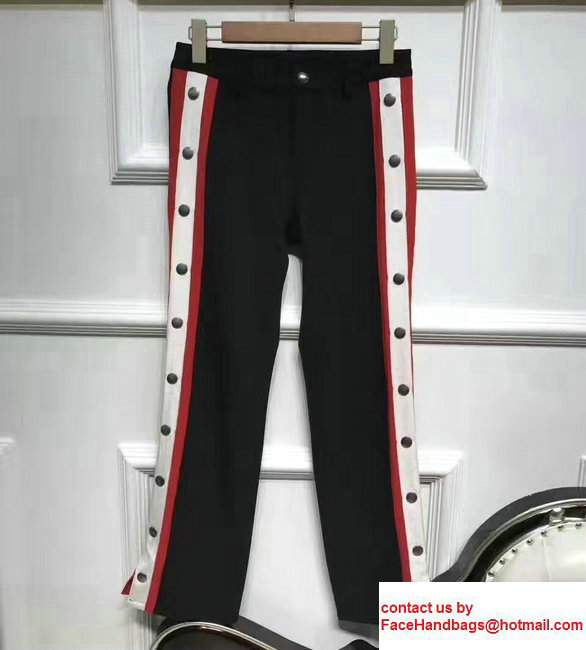 Gucci Snap Button Wool Silk Jogging Pant 448923 2017 - Click Image to Close