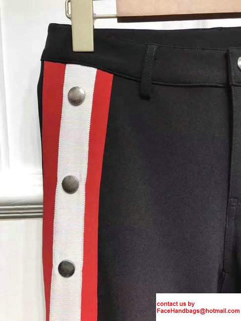 Gucci Snap Button Wool Silk Jogging Pant 448923 2017 - Click Image to Close