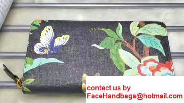 Gucci Zip Around Wallet 424893 Tian Black Gucci Zip Around Wallet 424893 Tian Black