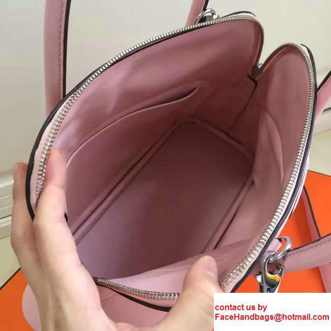 Hermes Bolide Tote Bag 27cm in Original Leather Baby Pink