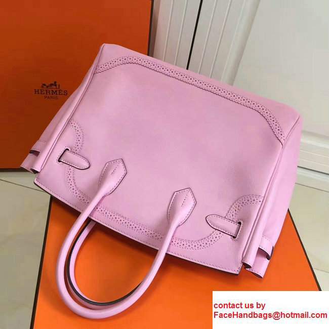 Hermes Lace Birkin 30cm Bag in Swift Leather Pink 2017