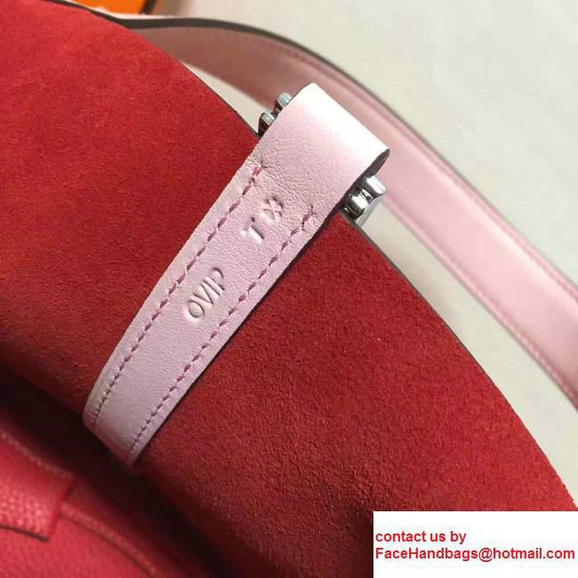 Hermes Original Togo Leather Picotin Lock PM/MM Bag Red/Pink