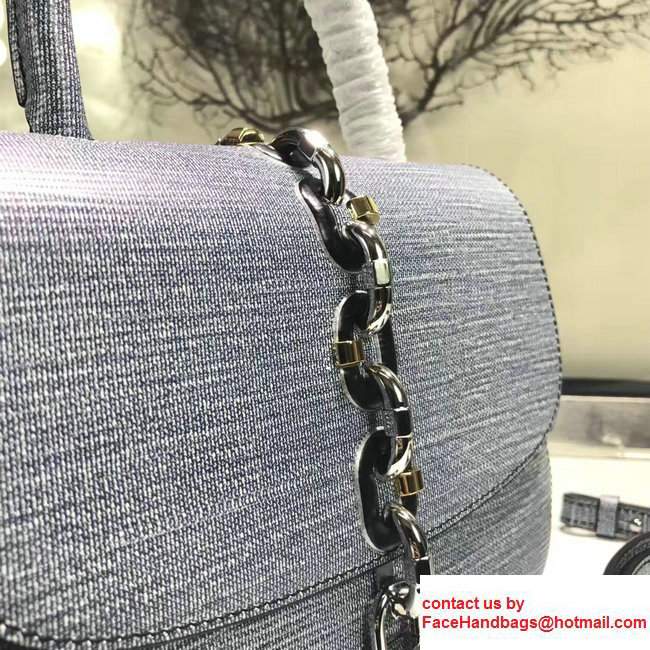 Louis Vuitton Chain It and Lock Top Handle PM Bag Epi Leather M54606 2017