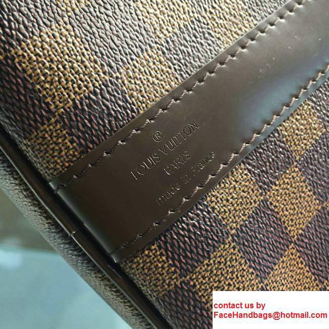 Louis Vuitton Damier Ebene Canvas Keepall 45 N41428 in original leather