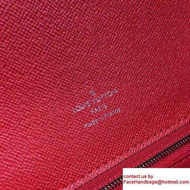 Louis Vuitton EPI Leather Clery Pochette Bag M54538 Cherry 2017 - Click Image to Close