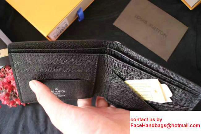 Louis Vuitton EPI Leather Supreme Multiple Wallet Black 2017