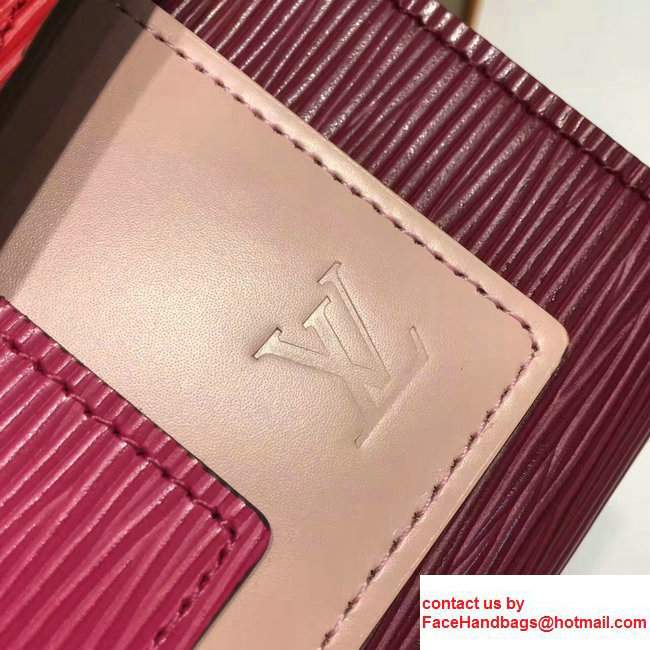 Louis Vuitton Epi Leather Chain Wallet Bag M62252 2017