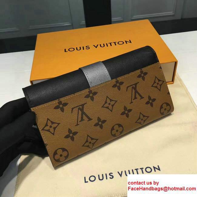 Louis Vuitton Monogram Reverse Canvas Sarah Wallet M64488 2017 - Click Image to Close