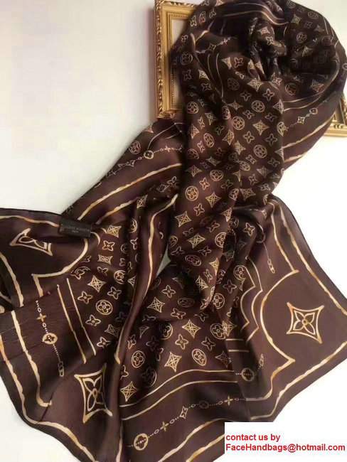 Louis Vuitton Scarf 16 2017 - Click Image to Close