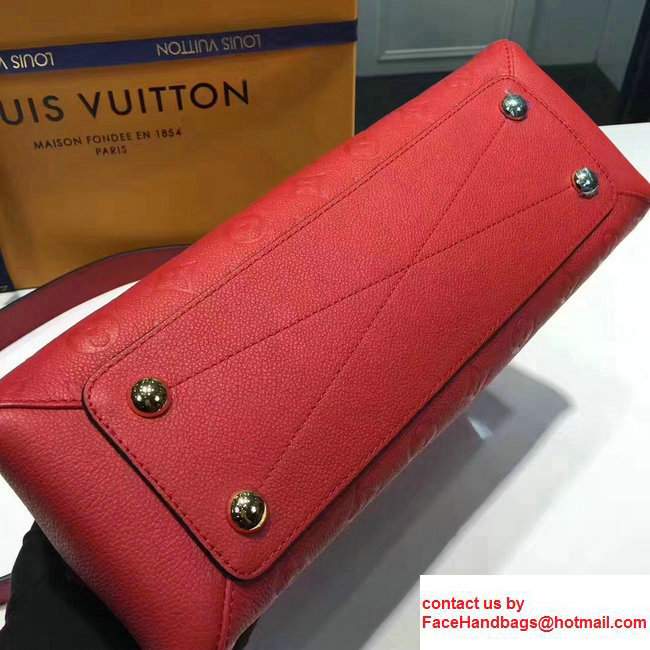 Louis Vuitton Vosges MM Bag M41492 Cherry 2017 - Click Image to Close
