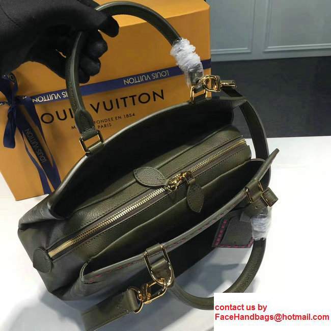 Louis Vuitton Vosges MM Bag M43250 Rose Kaki 2017 - Click Image to Close