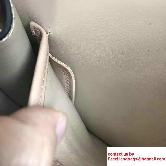 Valentino Cavana Mini Calfskin Shoulder Bag Apricot2017 - Click Image to Close
