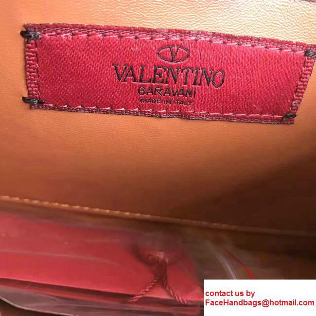 Valentino Cavana Mini Calfskin Shoulder Bag Khaki 2017 - Click Image to Close