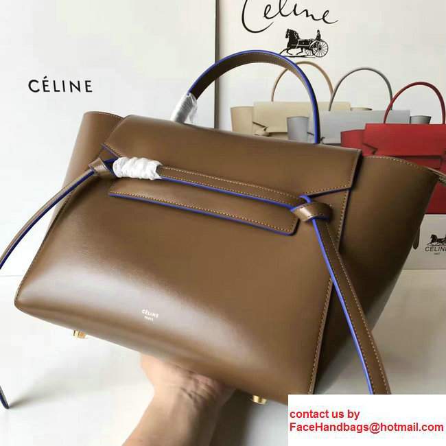 Celine Belt Tote Small Bag in Original Smooth Leather Caramel - Click Image to Close