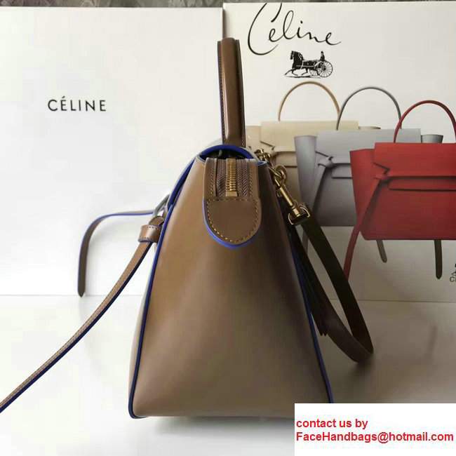 Celine Belt Tote Small Bag in Original Smooth Leather Caramel