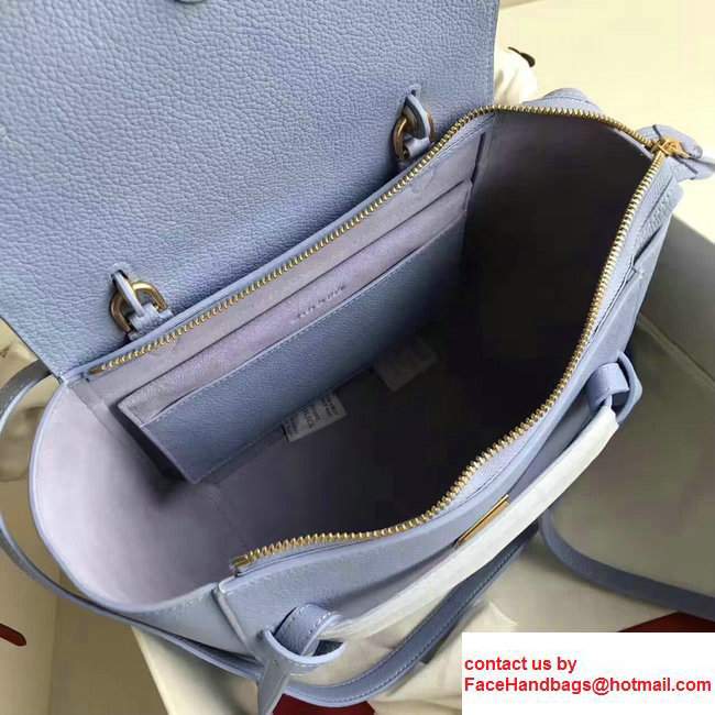 Celine Belt Tote Small/Mini Bag in Clemence Leather Light Purple