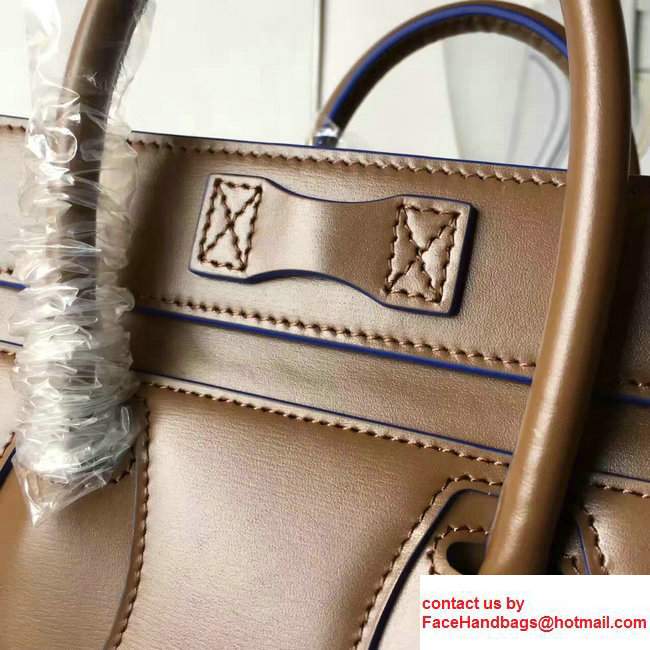 Celine Luggage Nano Tote Bag In Original Calfskin Smooth Leather Caramel - Click Image to Close