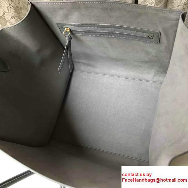 Celine Luggage Phantom Bag in Original GrainedLeather Gary 2017