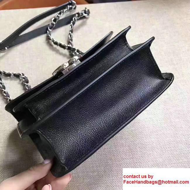 Chanel Clemence CalfskinFlap Bag A98646 Black 2017