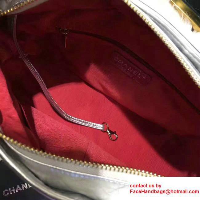 Chanel Gabrielle Medium Hobo Bag A91810 Sliver 2017 - Click Image to Close