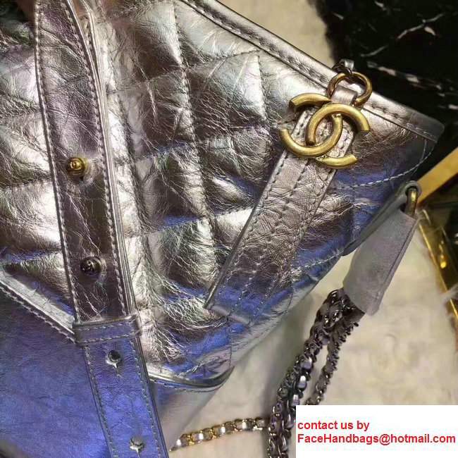 Chanel Gabrielle Medium Hobo Bag A91810 Sliver 2017 - Click Image to Close