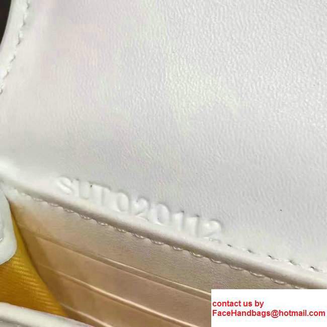 Goyard Long Flap Wallet White - Click Image to Close