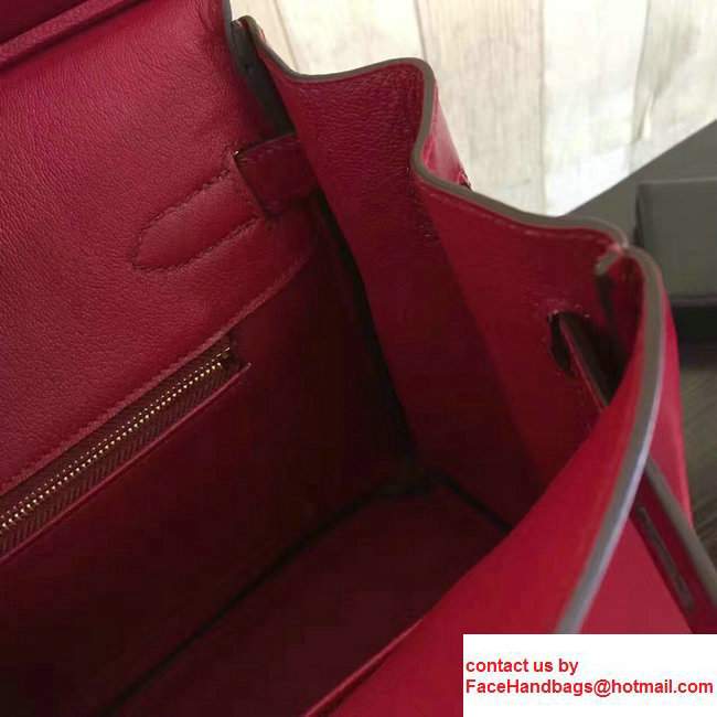 Hermes Birkin 30/35 Bag in Original Box Leather Bag burgundy