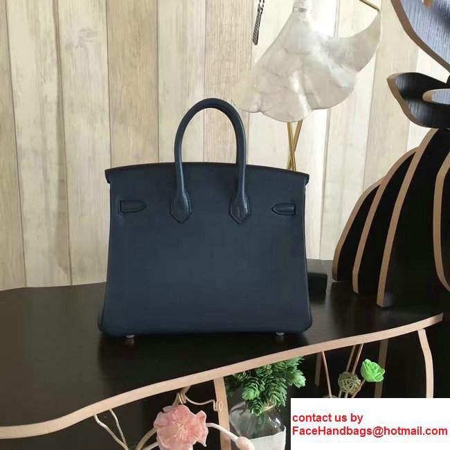 Hermes Birkin 30/35 Bag in Original Swift Leather Bag Dark Blue - Click Image to Close