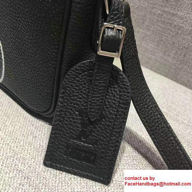 Louis Vuitton Clemence Leather Supreme GM Cross Body Men's Shoulder Bag Black - Click Image to Close