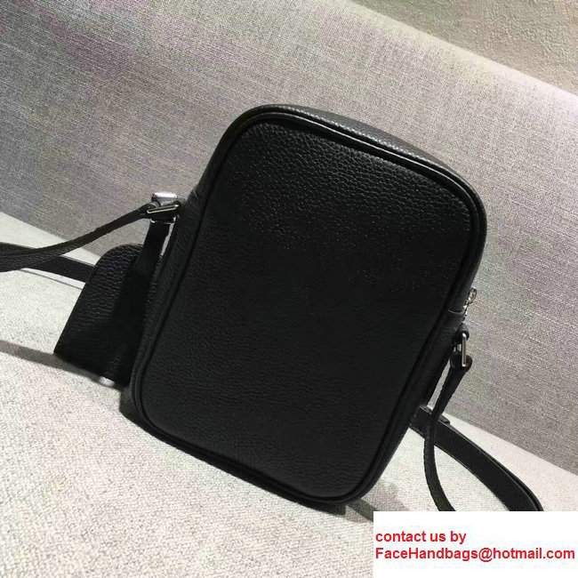 Louis Vuitton Clemence Leather Supreme GM Cross Body Men's Shoulder Bag Black