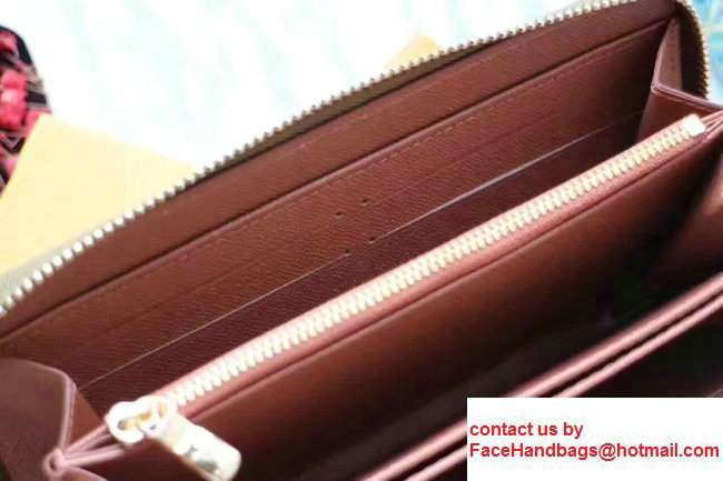 Louis Vuitton Cowhide Leather Masters Fragonard Zippy Wallet M64605 2017