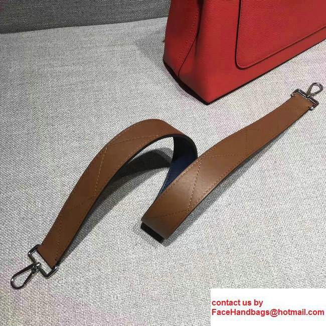 Louis Vuitton Cowhide Leather Monogram Empreinte Very One Handle M42904 Red 2017