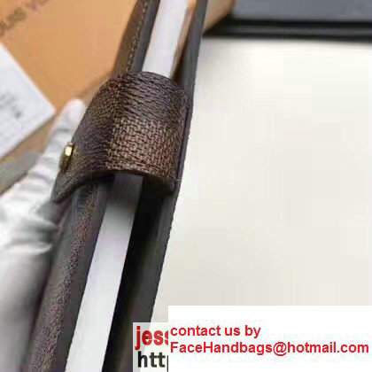 Louis Vuitton Damier Ebene Canvas Small Ring Agenda Cover R20700 - Click Image to Close
