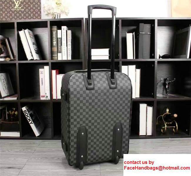 Louis Vuitton Damier Graphite Canvas With Front Pockets Travel Luggage - Click Image to Close