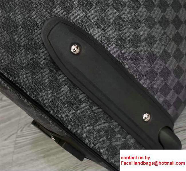 Louis Vuitton Damier Graphite Canvas With Front Zip Pockets Travel Luggage - Click Image to Close