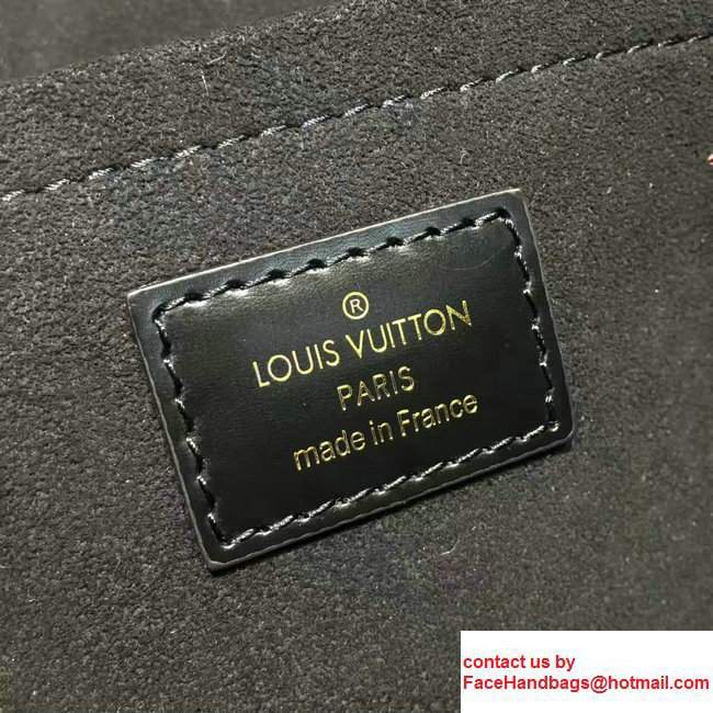 Louis Vuitton Epi Leather/Monogram Canvas Saint Michel Shoulder Bag M44030 Black2017 - Click Image to Close