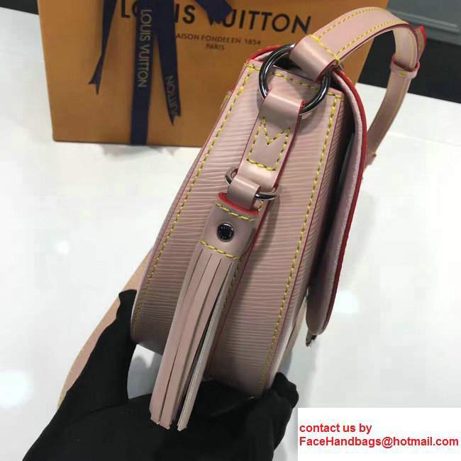 Louis Vuitton Epi Leather Saint Cloud Handbag M54155 Rose 2017