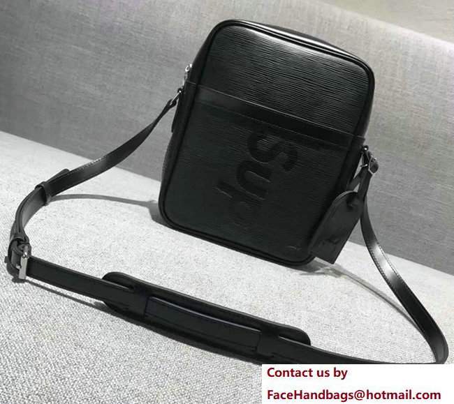 Louis Vuitton Epi Leather Supreme GM Cross Body Men's Shoulder Bag Black - Click Image to Close