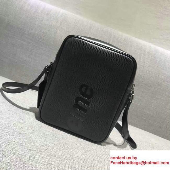 Louis Vuitton Epi Leather Supreme GM Cross Body Men's Shoulder Bag Black - Click Image to Close