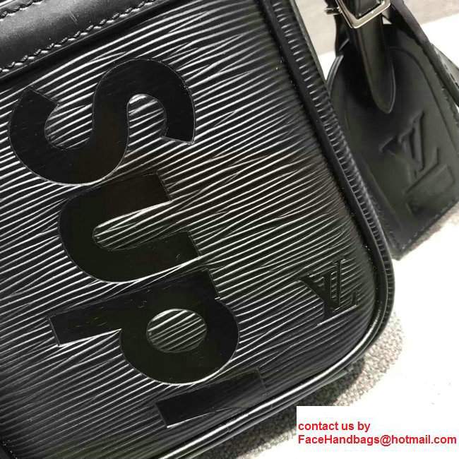 Louis Vuitton Epi Leather Supreme MM Cross Body Men's Shoulder Bag Black - Click Image to Close