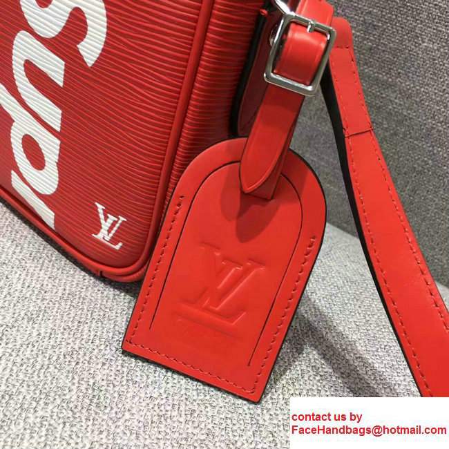 Louis Vuitton Epi Leather Supreme MM Cross Body Men's Shoulder Bag Red - Click Image to Close