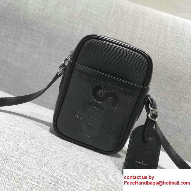 Louis Vuitton Epi Leather Supreme PM Cross Body Men's Shoulder Bag Black - Click Image to Close