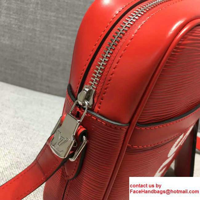 Louis Vuitton Epi Leather Supreme PM Cross Body Men's Shoulder Bag Red - Click Image to Close