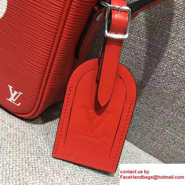 Louis Vuitton Epi Leather Supreme PM Cross Body Men's Shoulder Bag Red - Click Image to Close