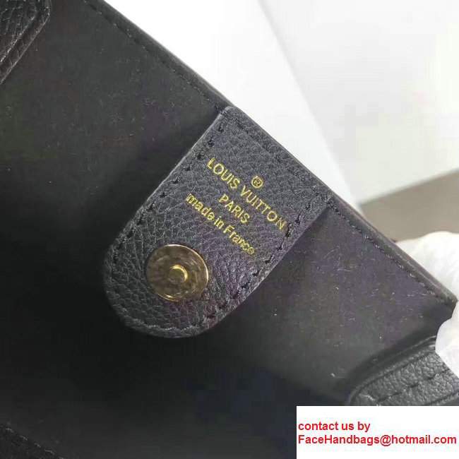 Louis Vuitton Lockmeto Epsom Calfskin Leather Tassel Design M54572 Black 2017 - Click Image to Close