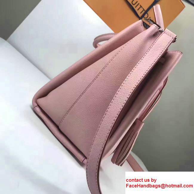 Louis Vuitton Lockmeto Epsom Calfskin Leather Tassel Design M54572 Pink 2017 - Click Image to Close